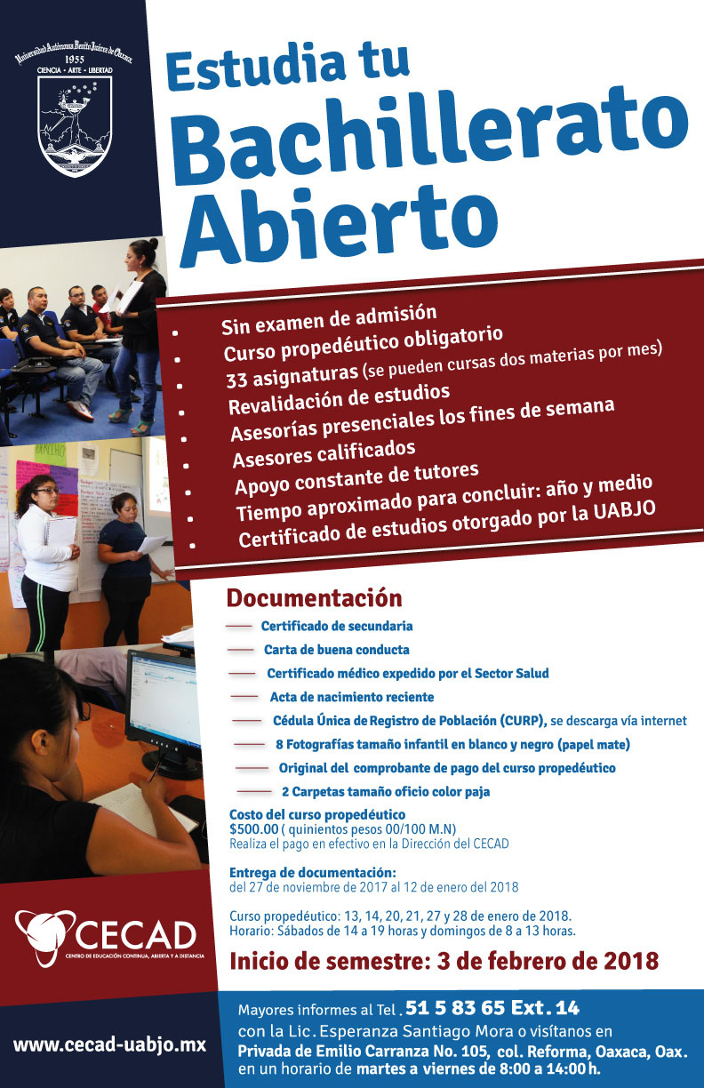 Cecad convocatoria 2