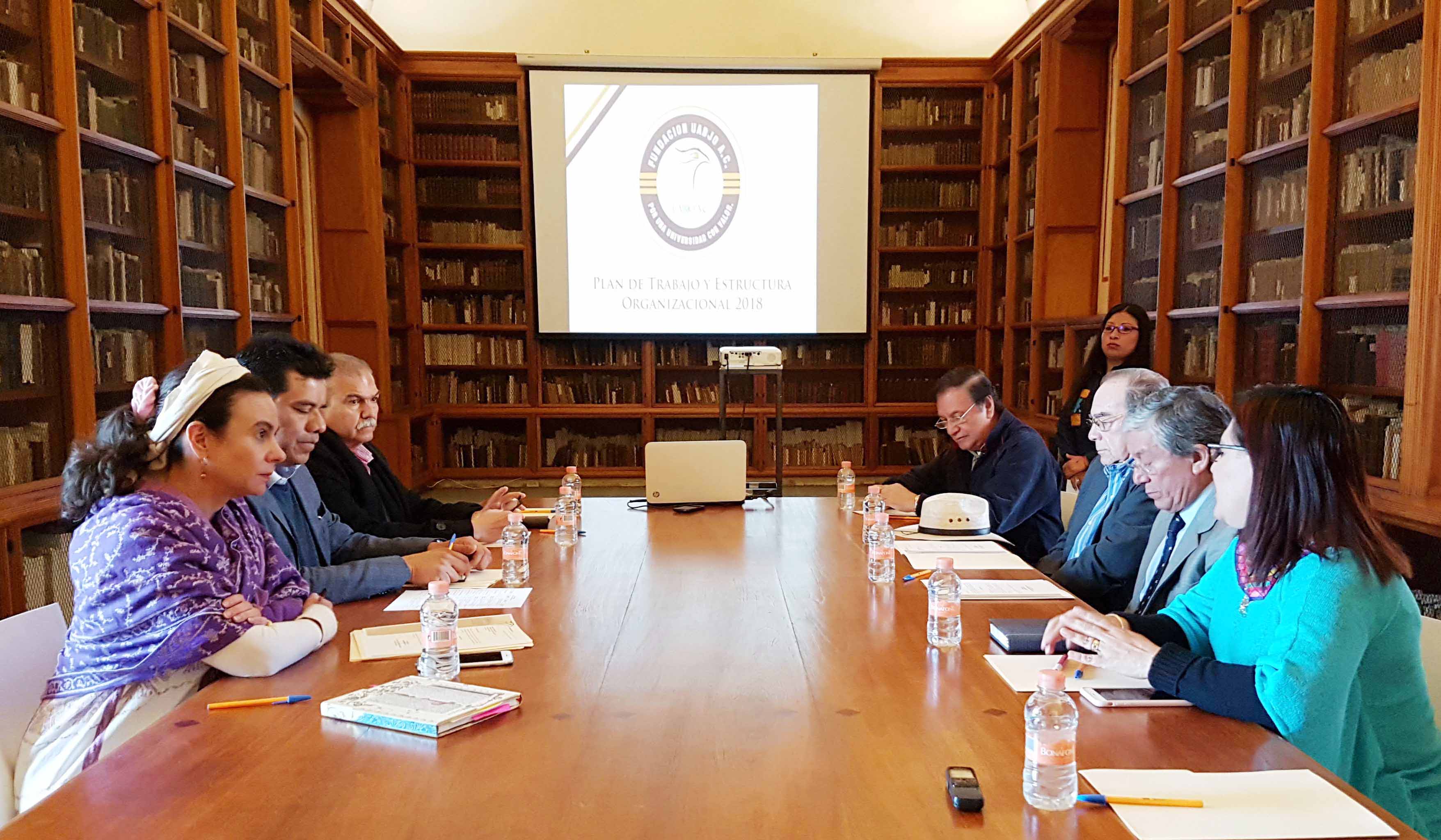 Fundación UABJO sesión