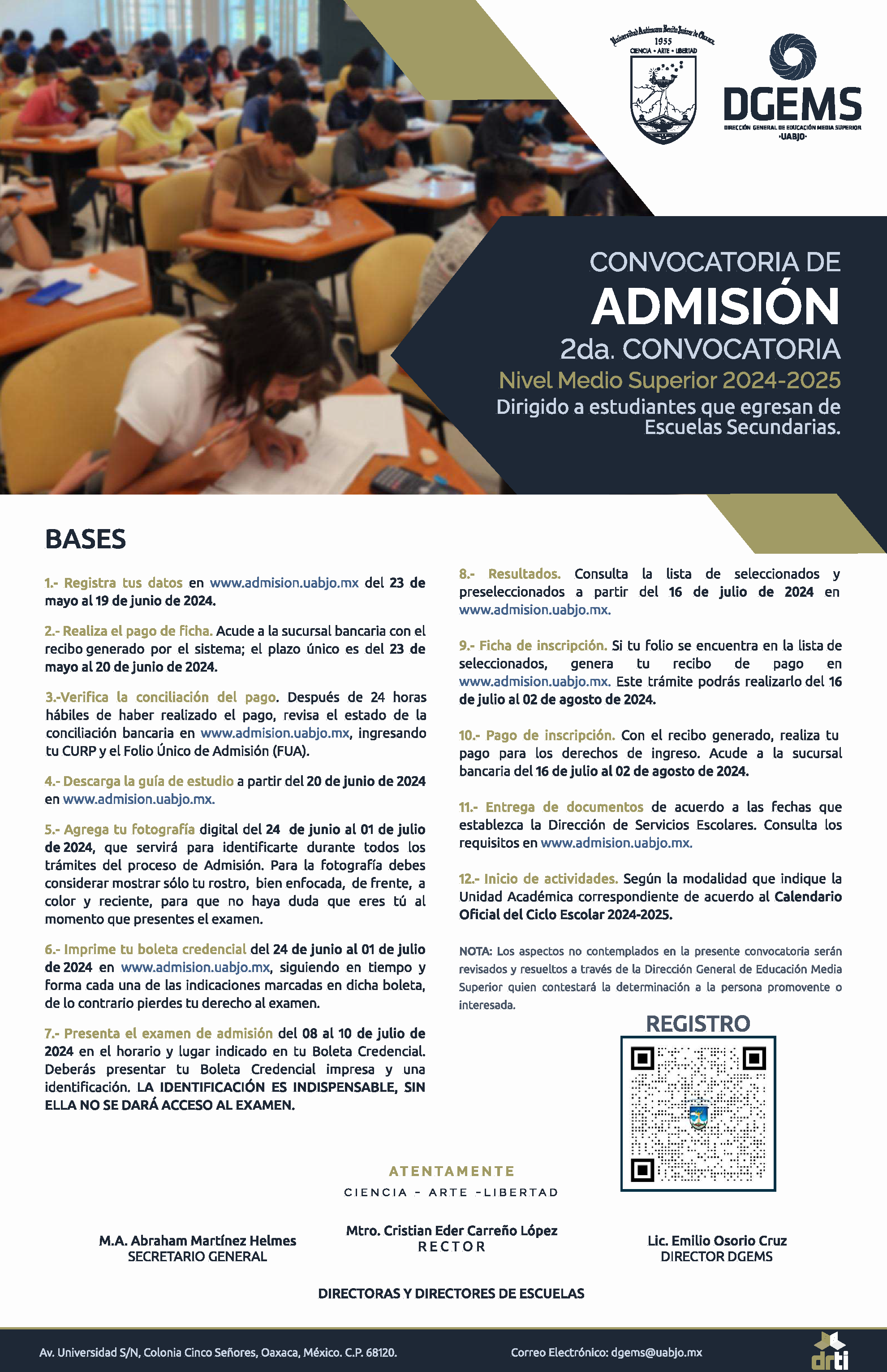 Uabjo Admision 2025